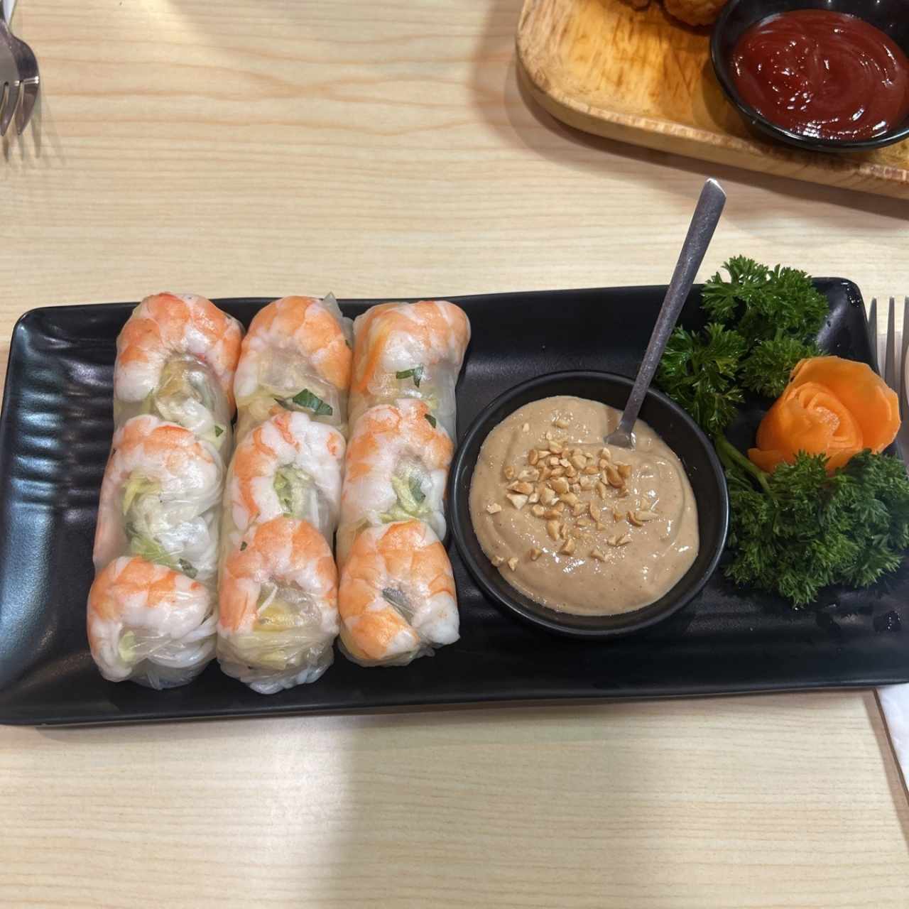 Rollitos de Camaron