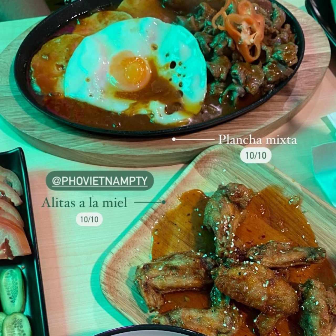 Plancha mixta con pan