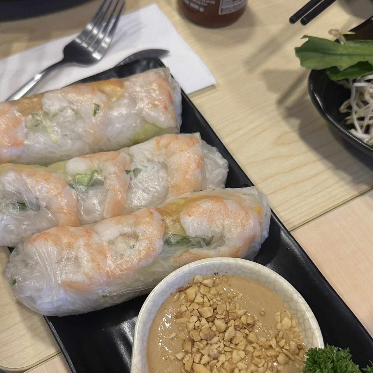 rollos de camaron