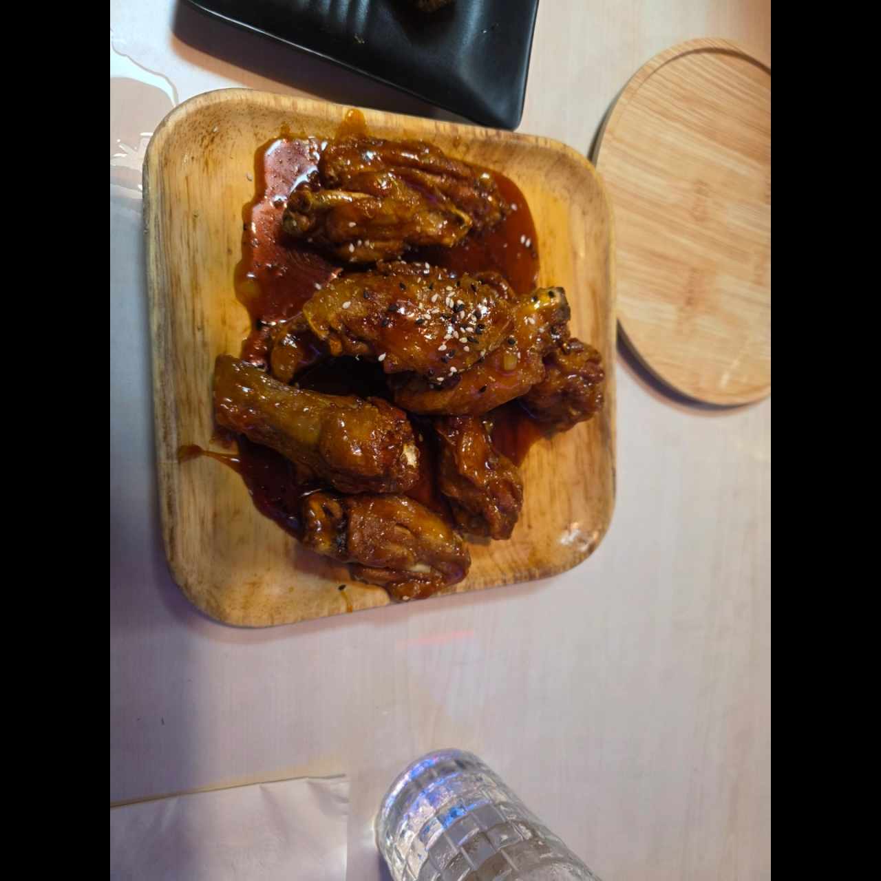 alitas en salsa de miel