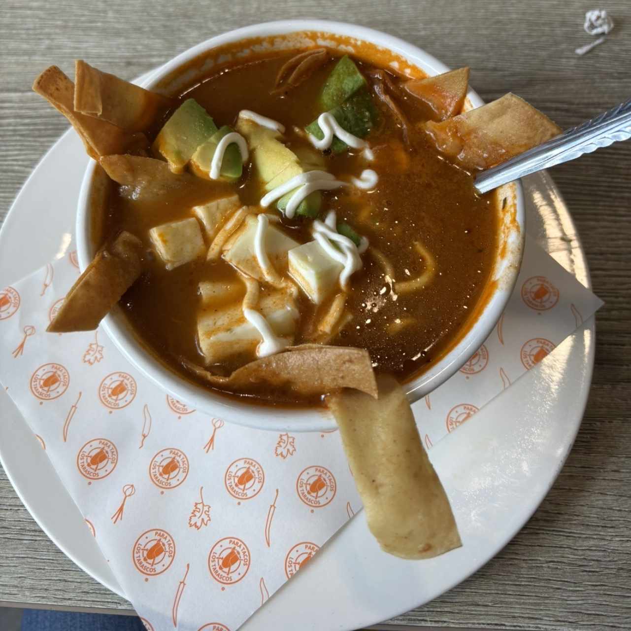Entradas - Sopa de Tortilla
