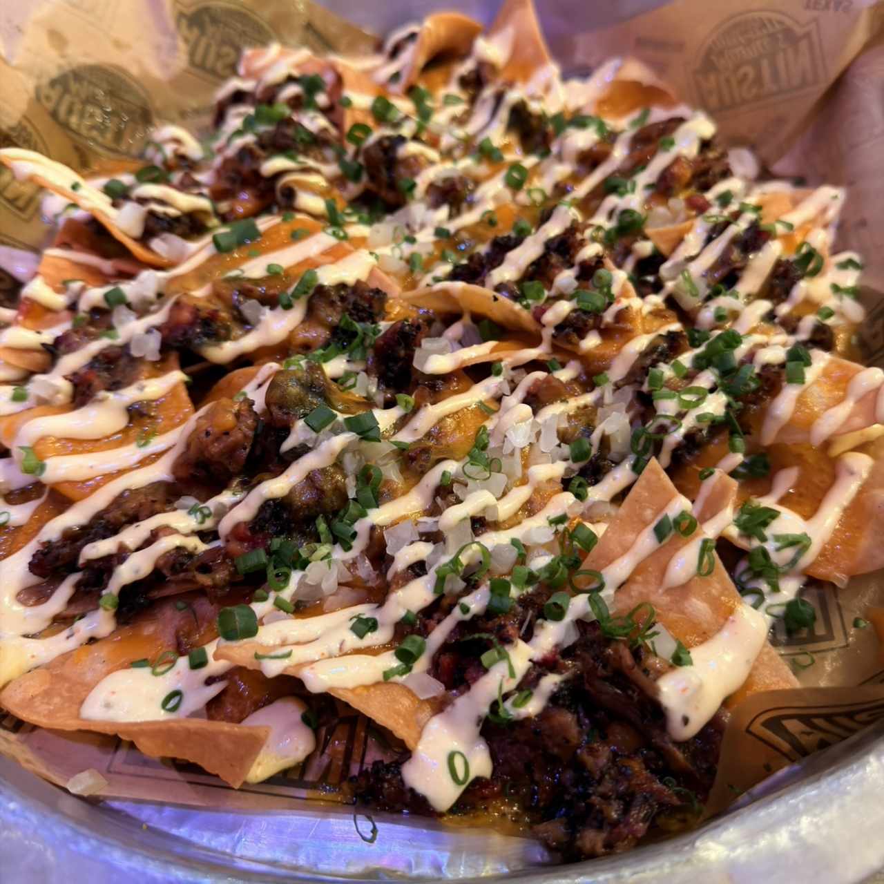 Starters - Brisket Nachos