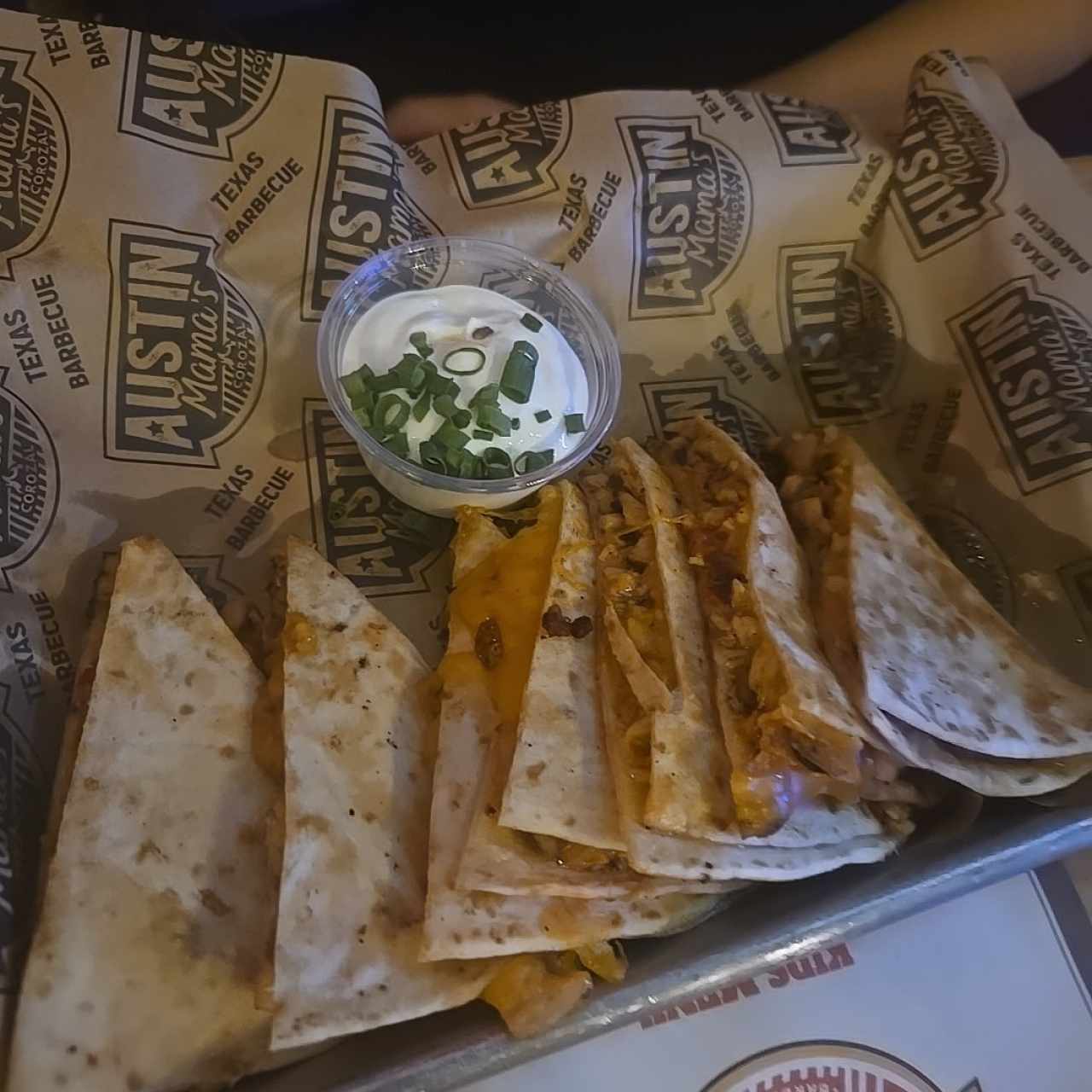 quesadillas