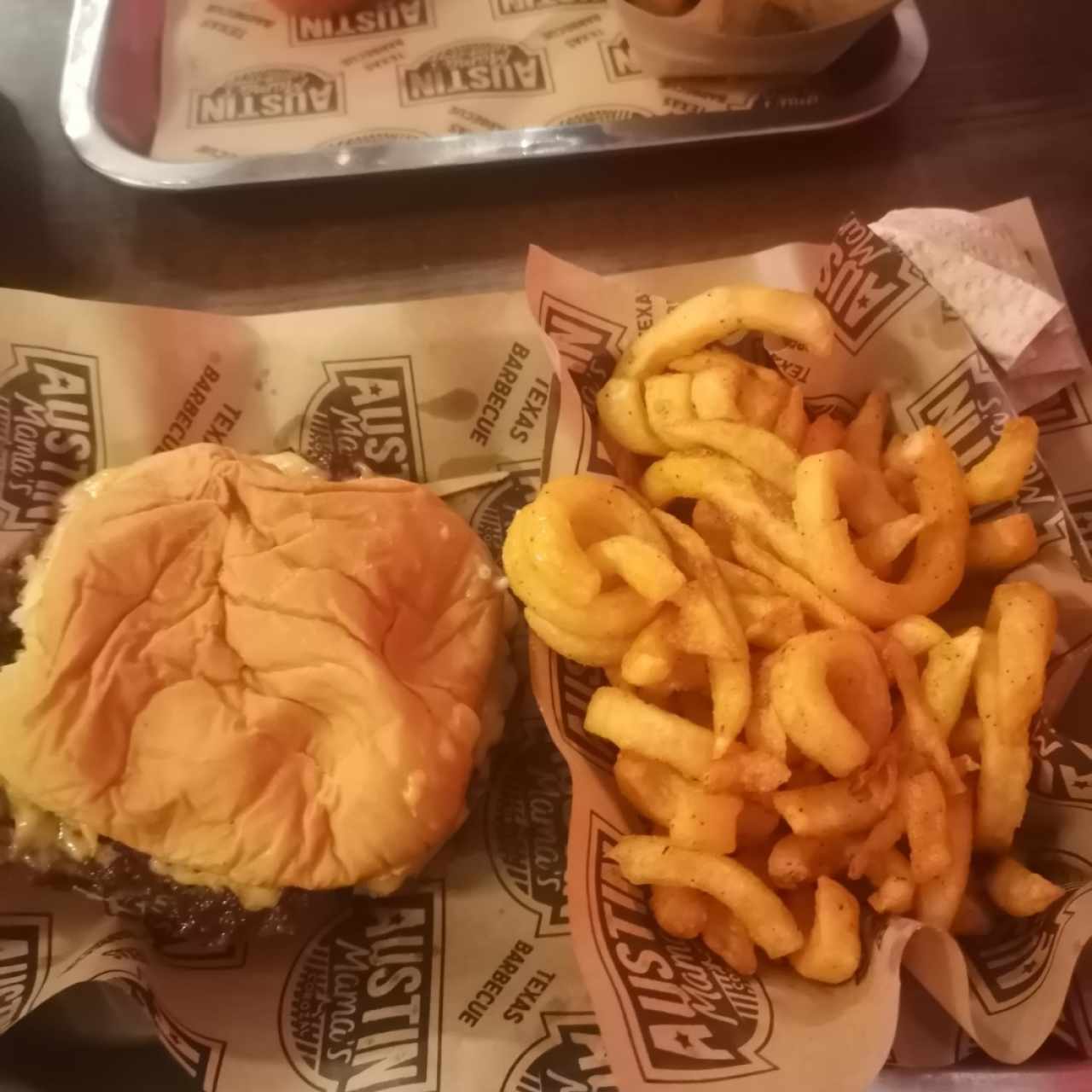 Sandwiches & Spuds - Oh! klahoma cheeseburger