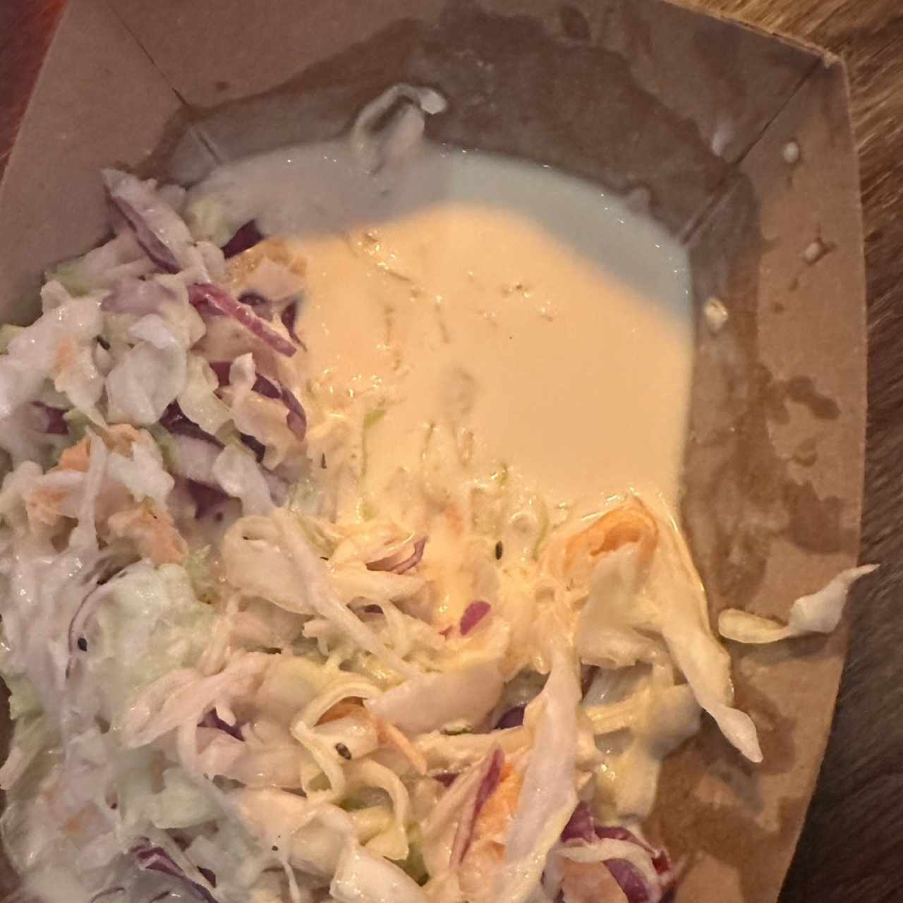 “Sopa” coleslaw 🤢