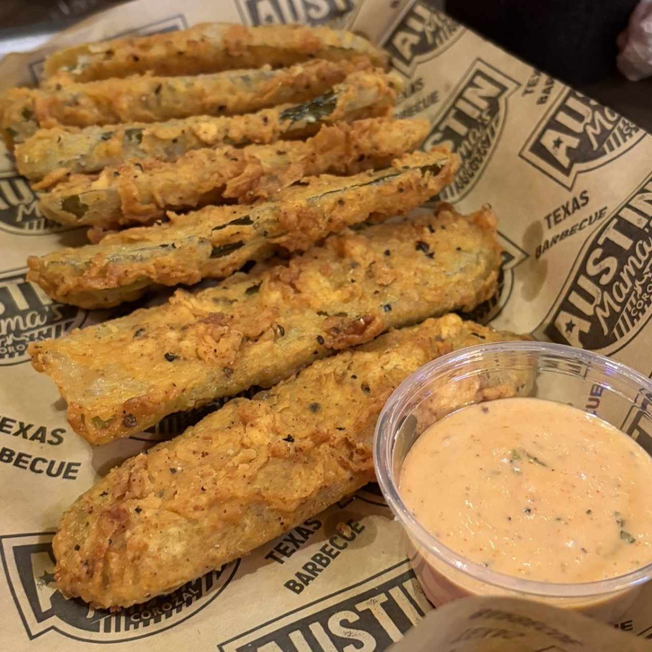 Fried pickles