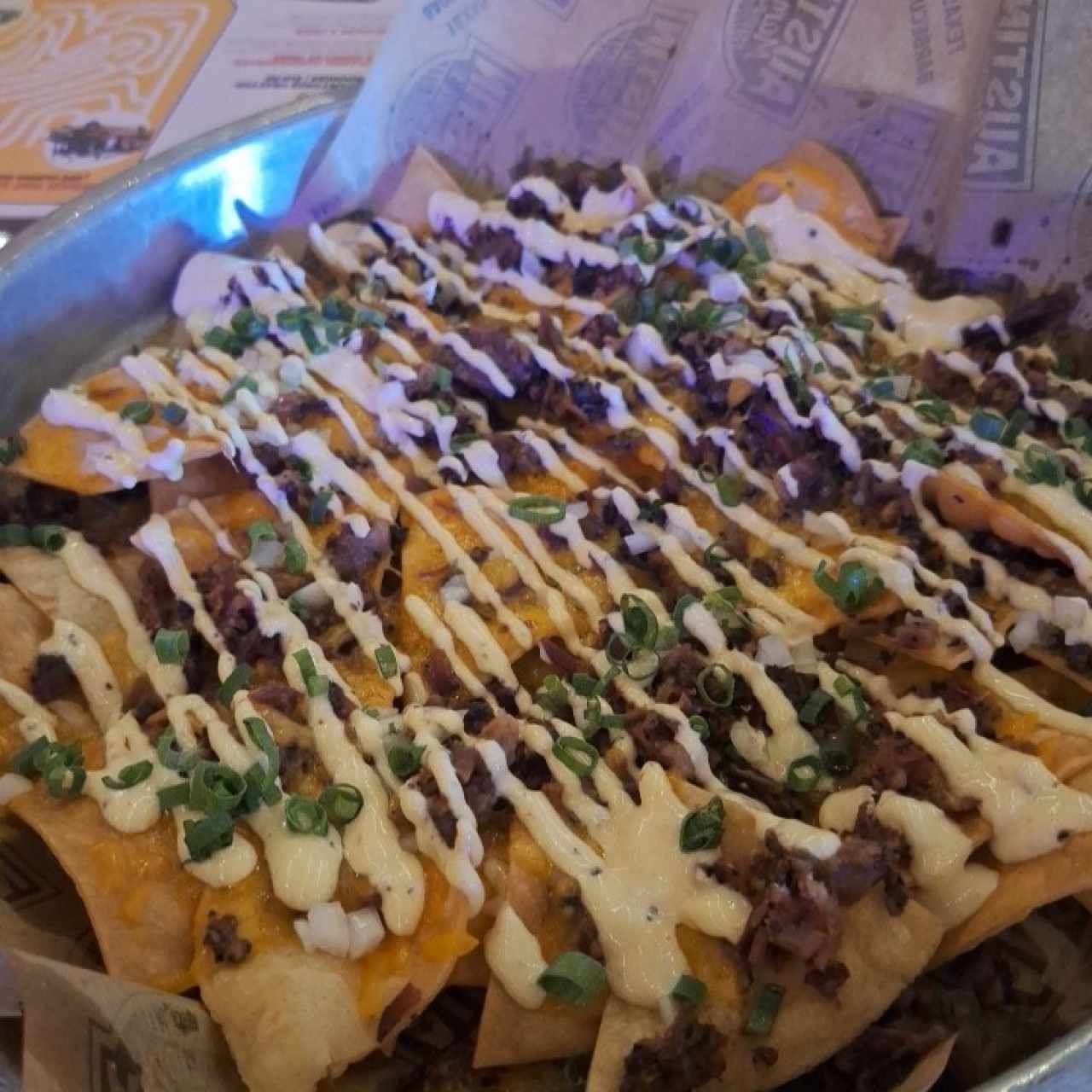 Starters - Brisket Nachos