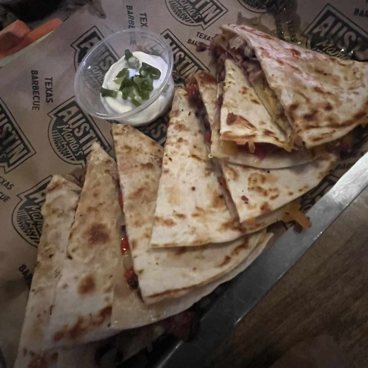 Brisket Quesadillas 