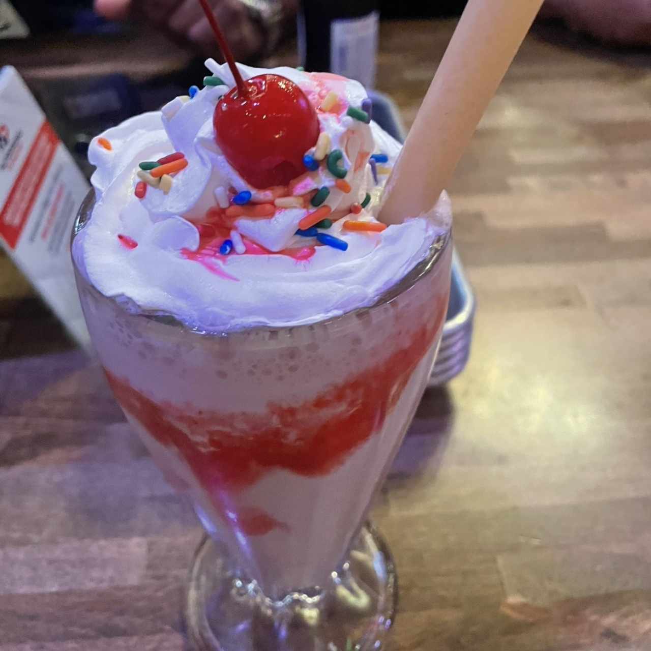 Milkshake de Fresa