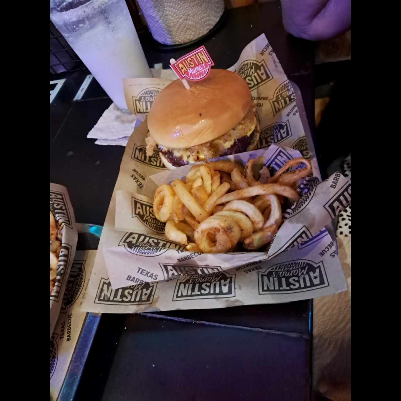 Sandwiches & Spuds - Oh! klahoma cheeseburger