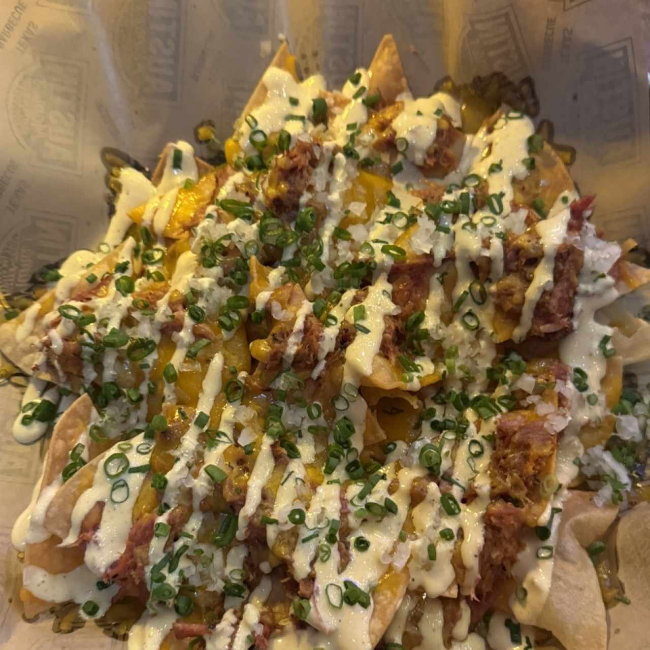 Starters - Brisket Nachos