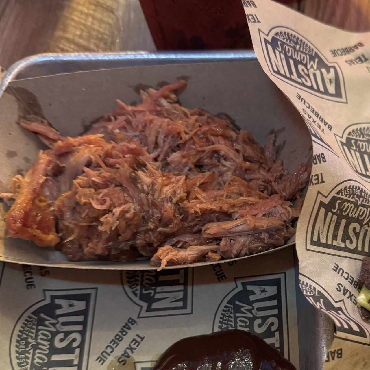 1/3 pulled pork