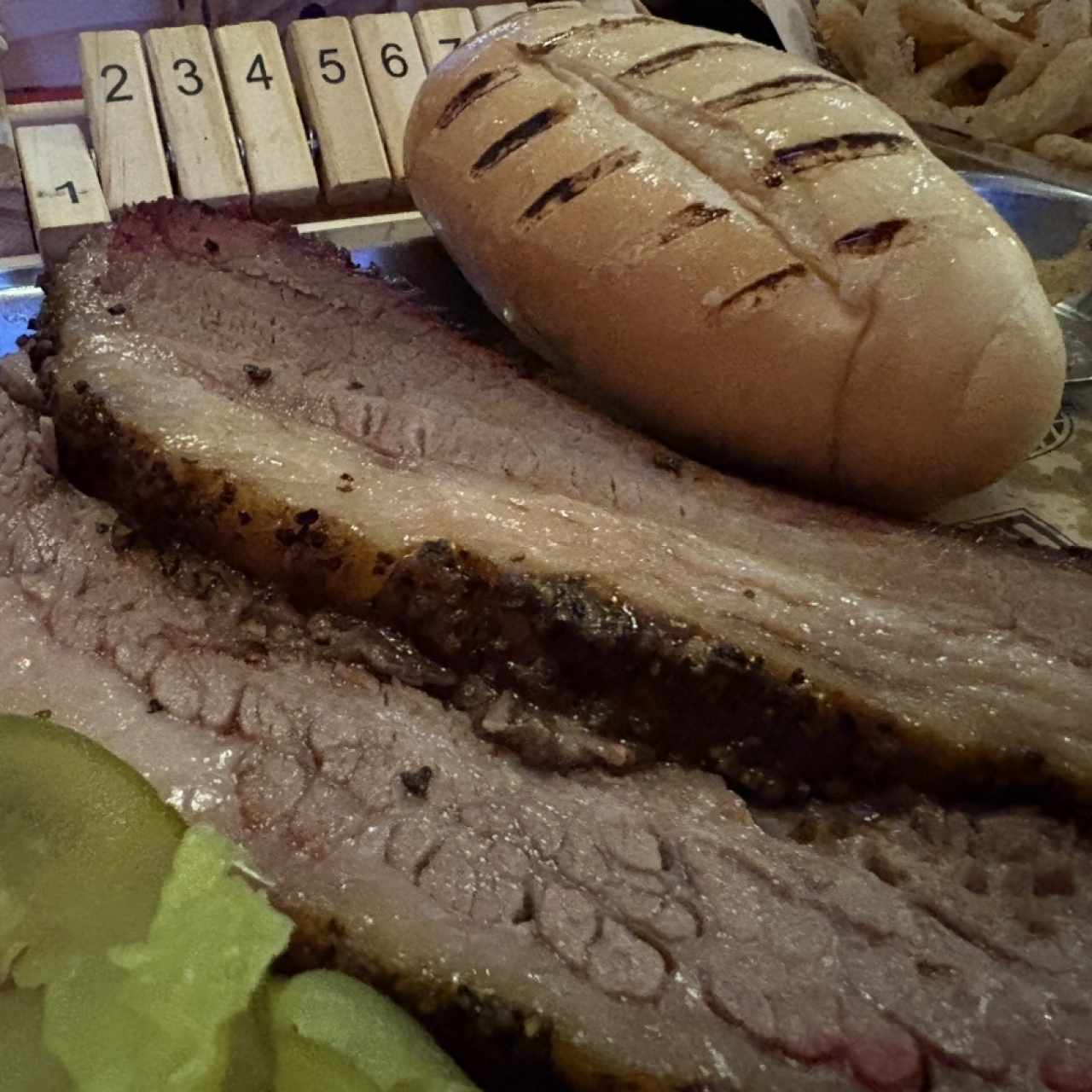 Brisket platter