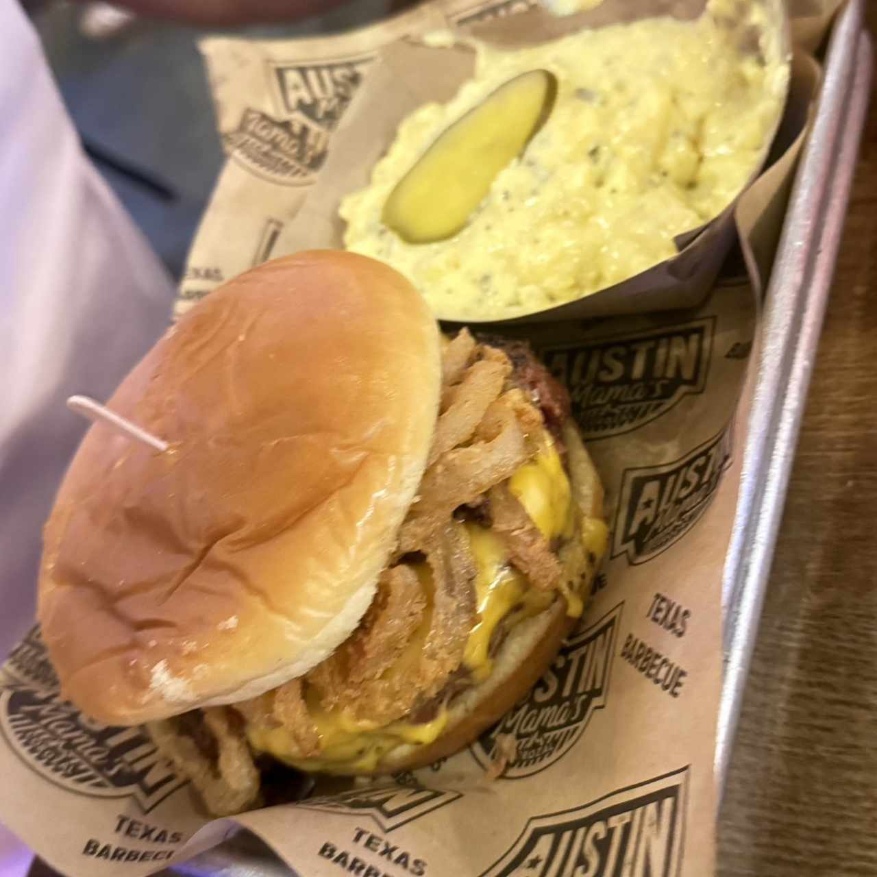 Brisket burger