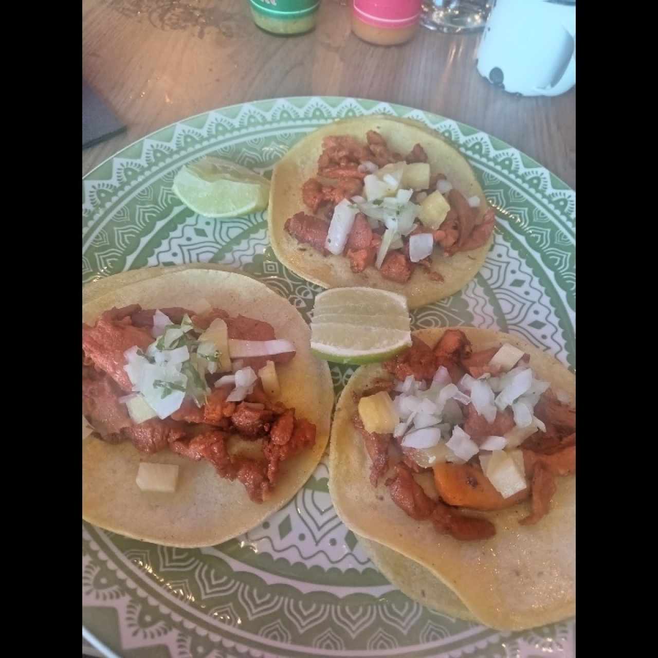 TACOS AL PASTOR (ORDEN DE 3)