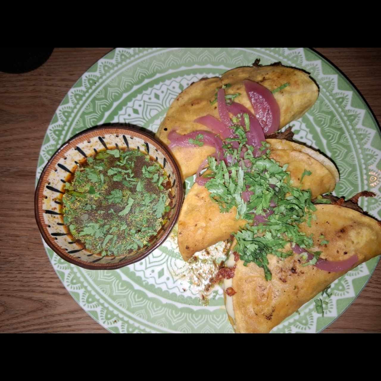 TACOS DE BARBACOA DE RES