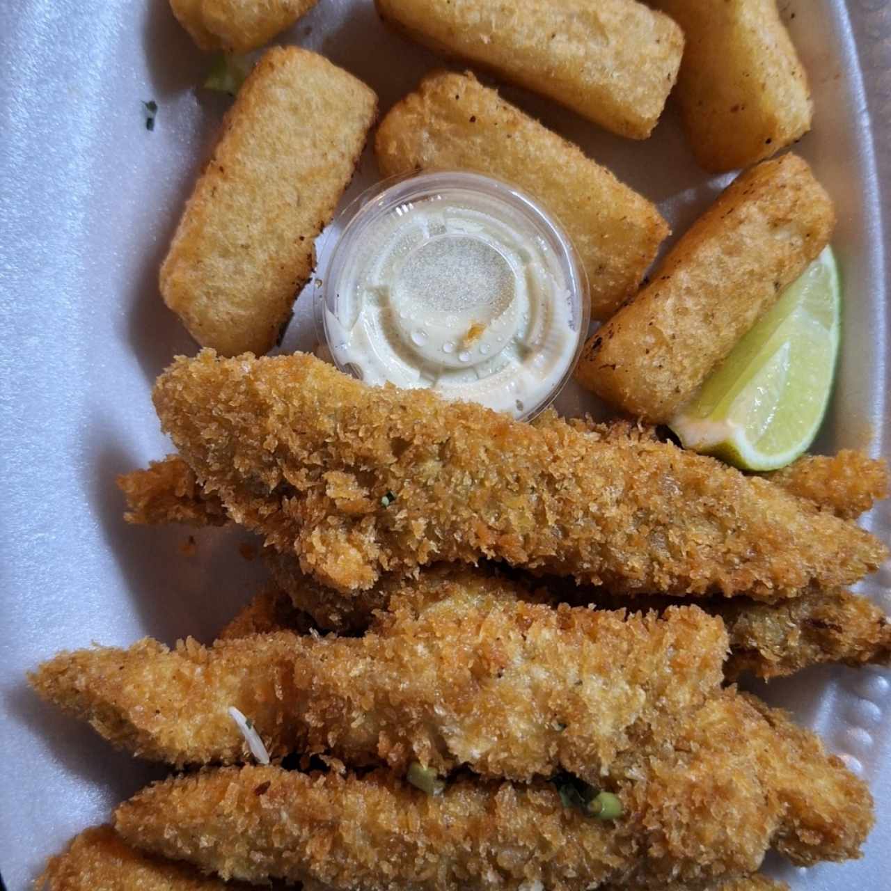 Platos Principales - Deditos de pescado