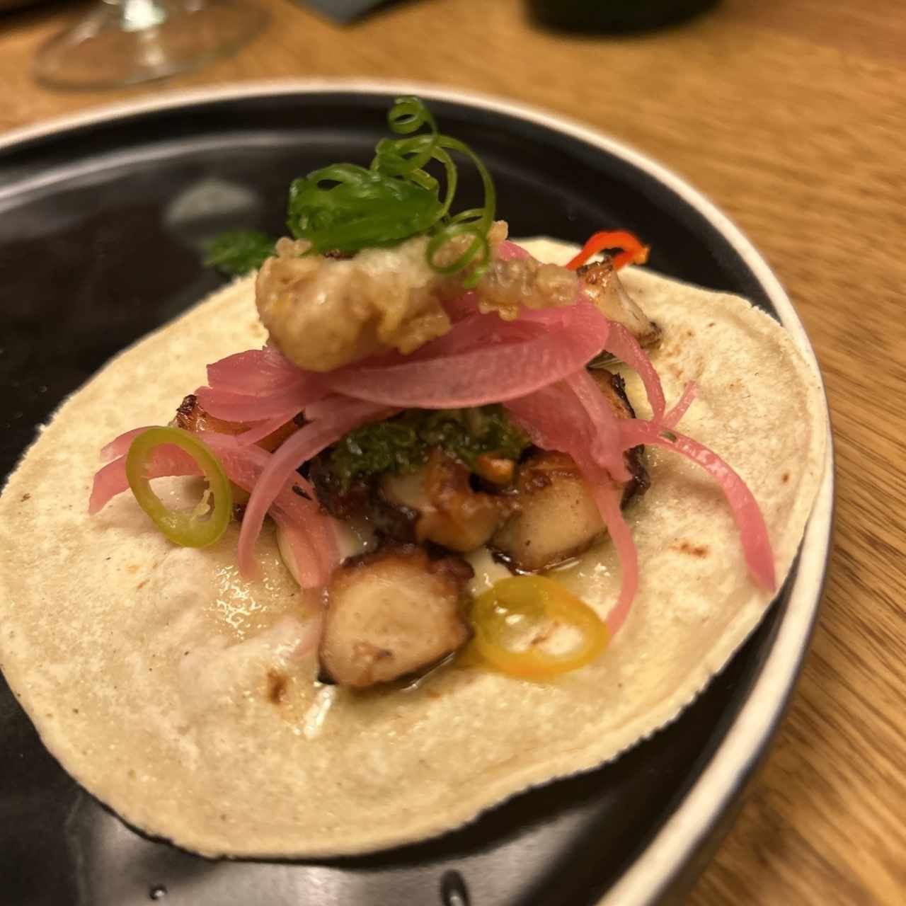 LOS TACOS DE PULPO
