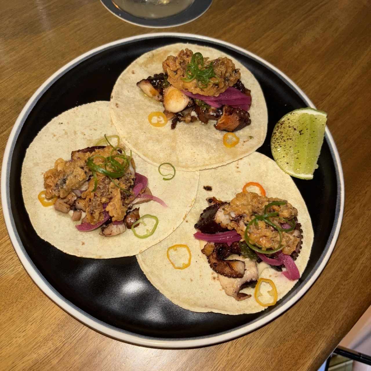 LOS TACOS DE PULPO