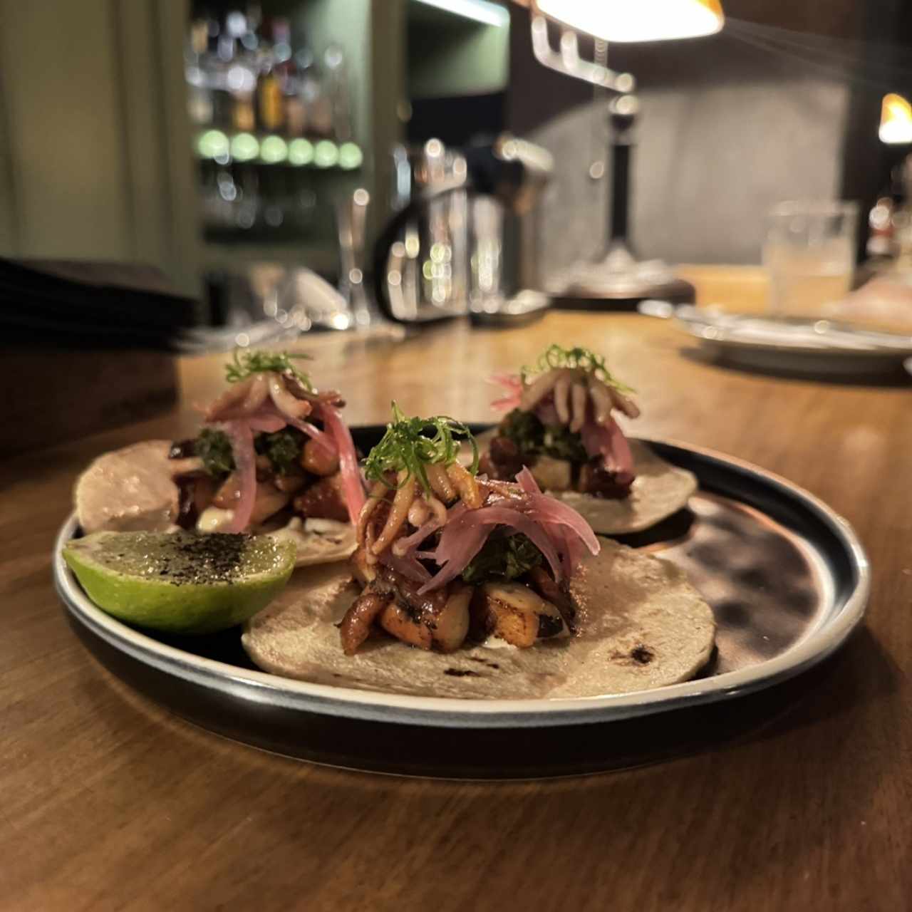 LOS TACOS DE PULPO