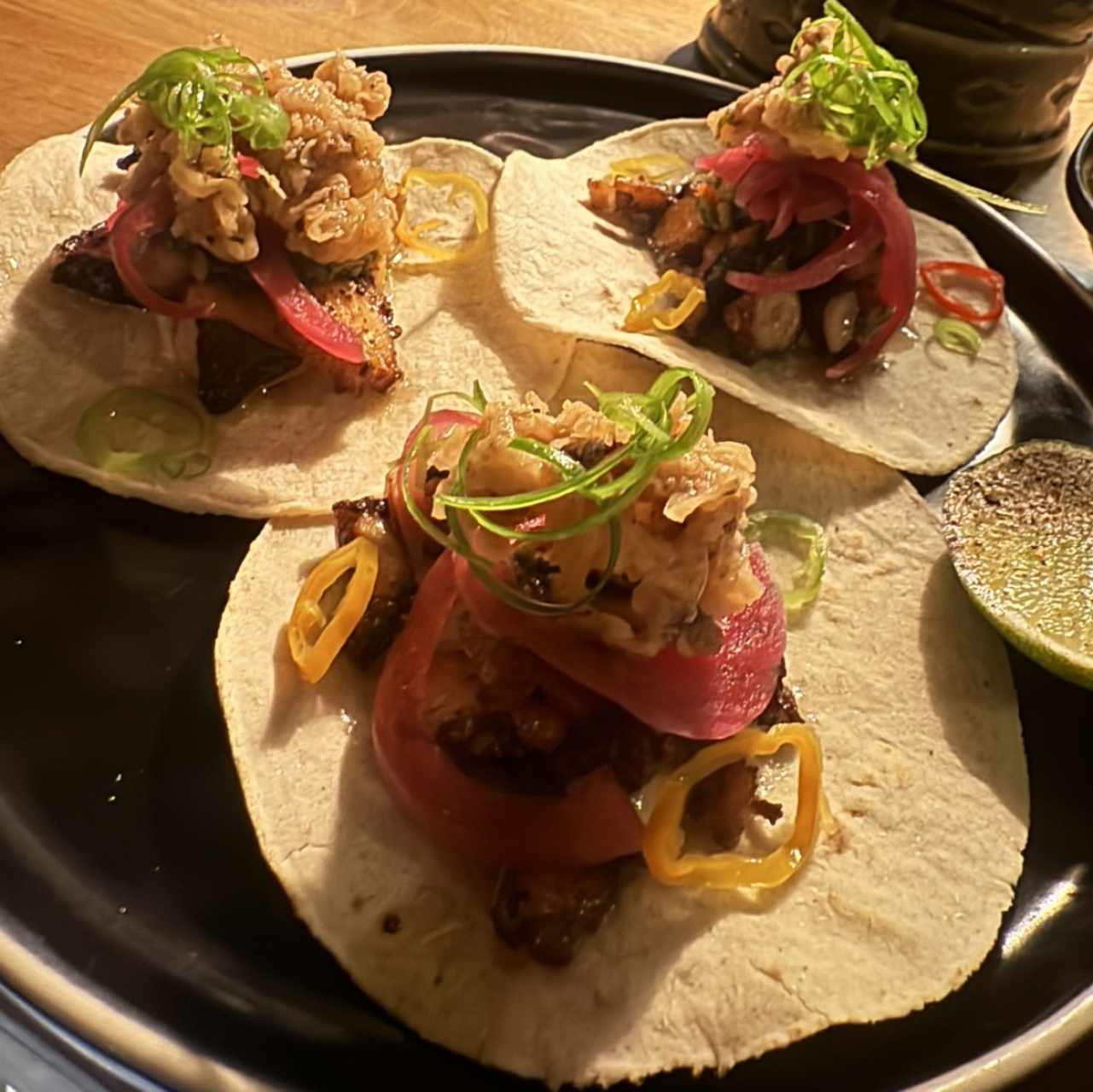 LOS TACOS DE PULPO