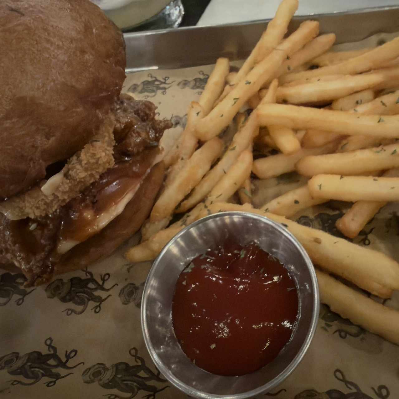 Las Burgers - BBQ STEAK SANDWICH