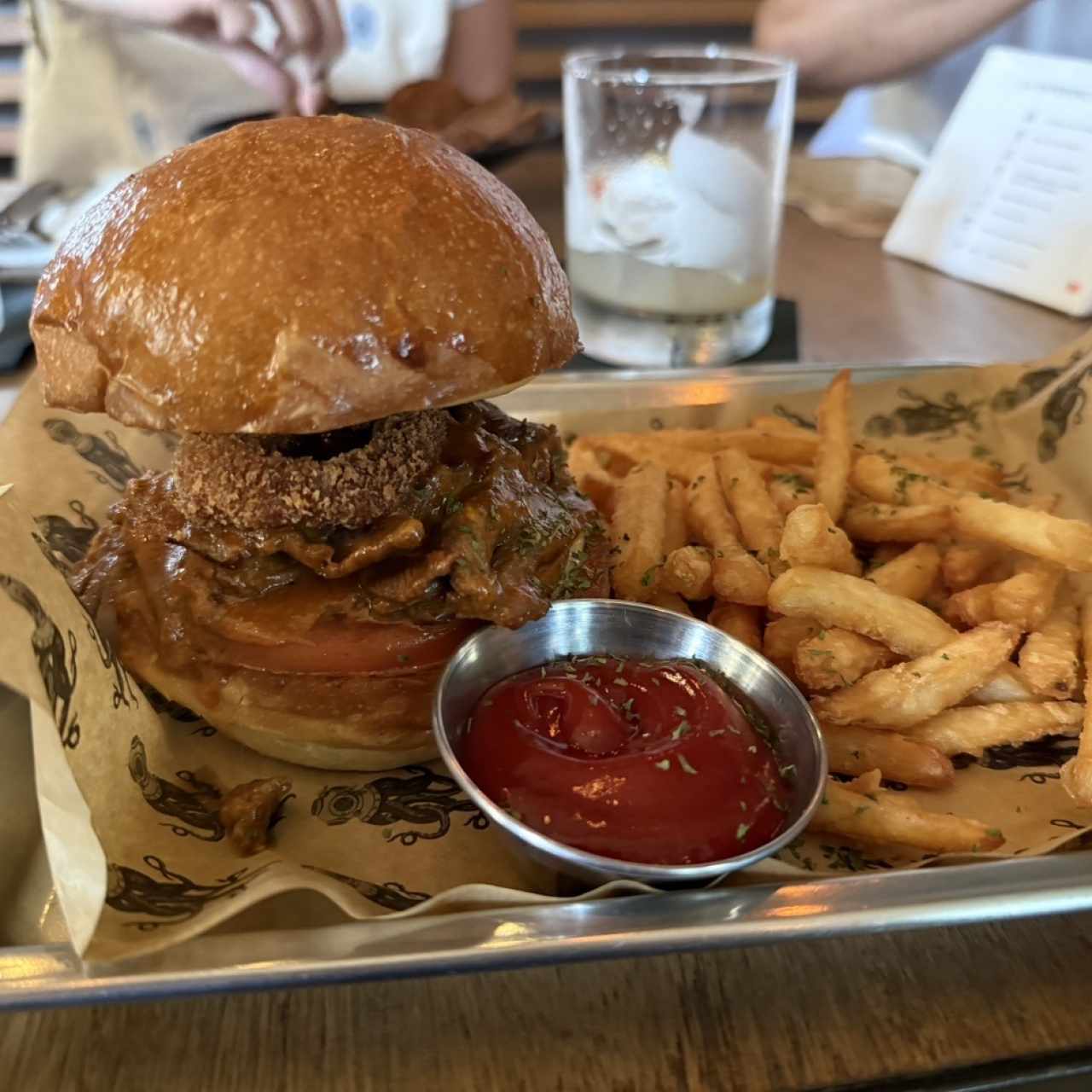 Las Burgers - BBQ STEAK SANDWICH