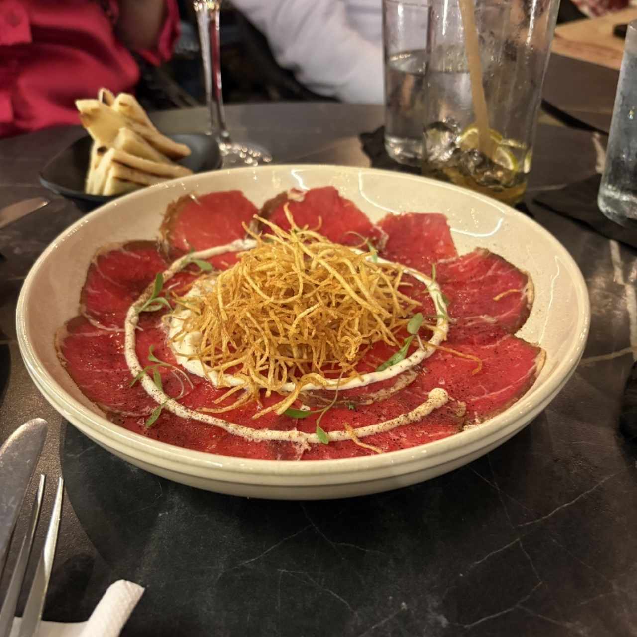 Carpaccio dd carne