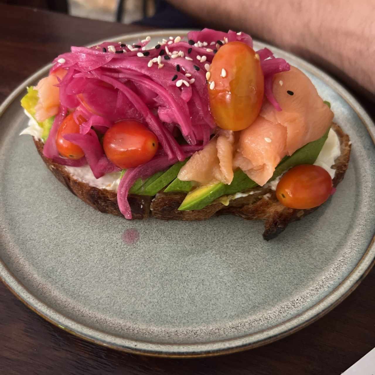 Salmon Tartine