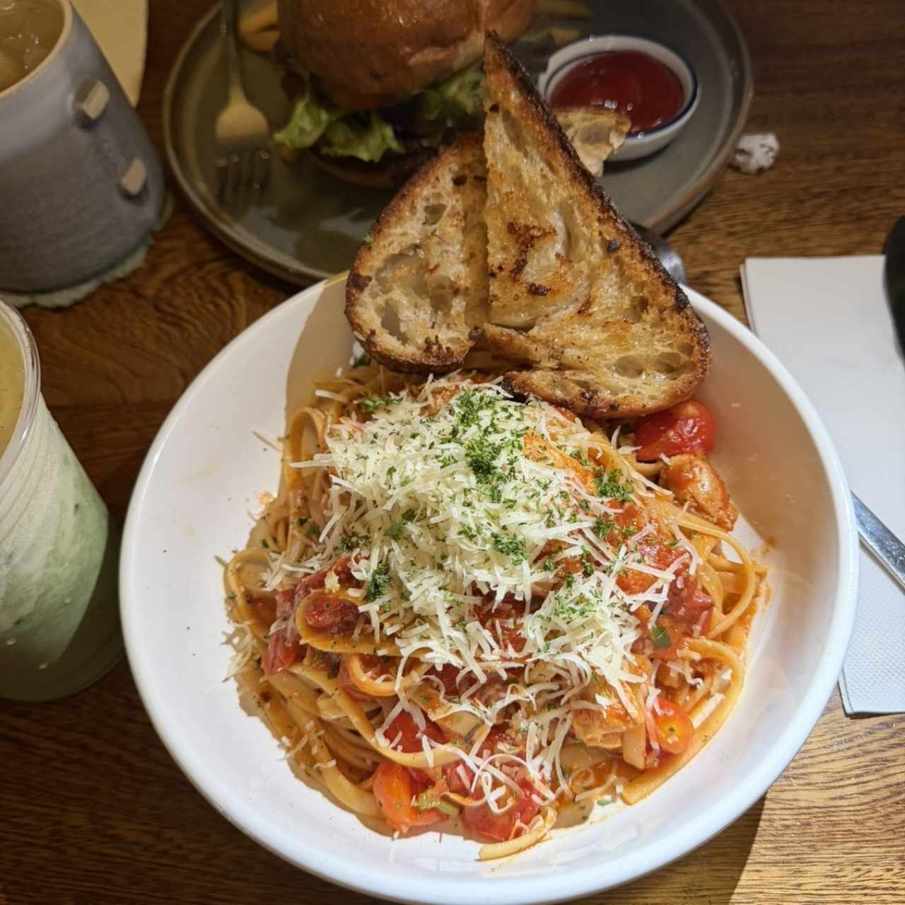 Cherry Tomato Chicken Pasta