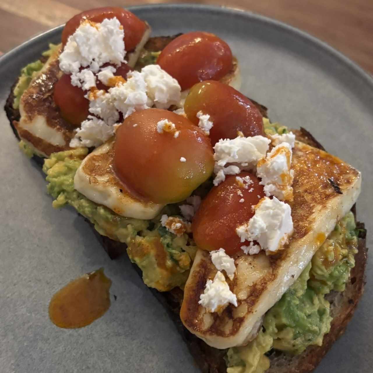 Avocado & Eggs Tartine