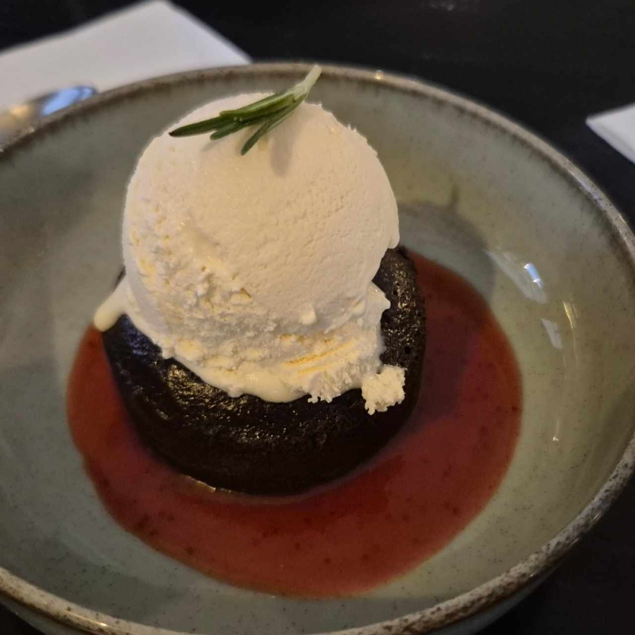 Bakery - Lava Cake + Helado