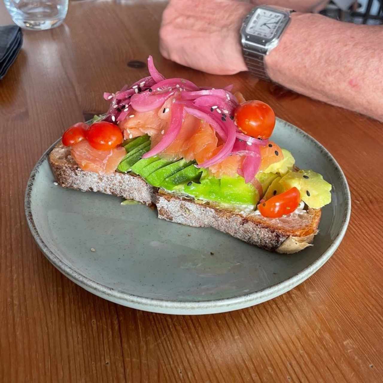 Salmon Tartine