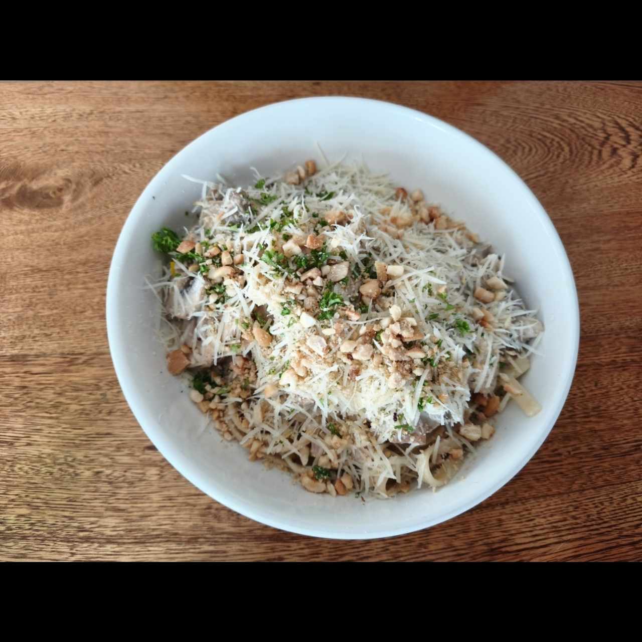 Pasta & Rice - Mushroom Cashews Alfredo
