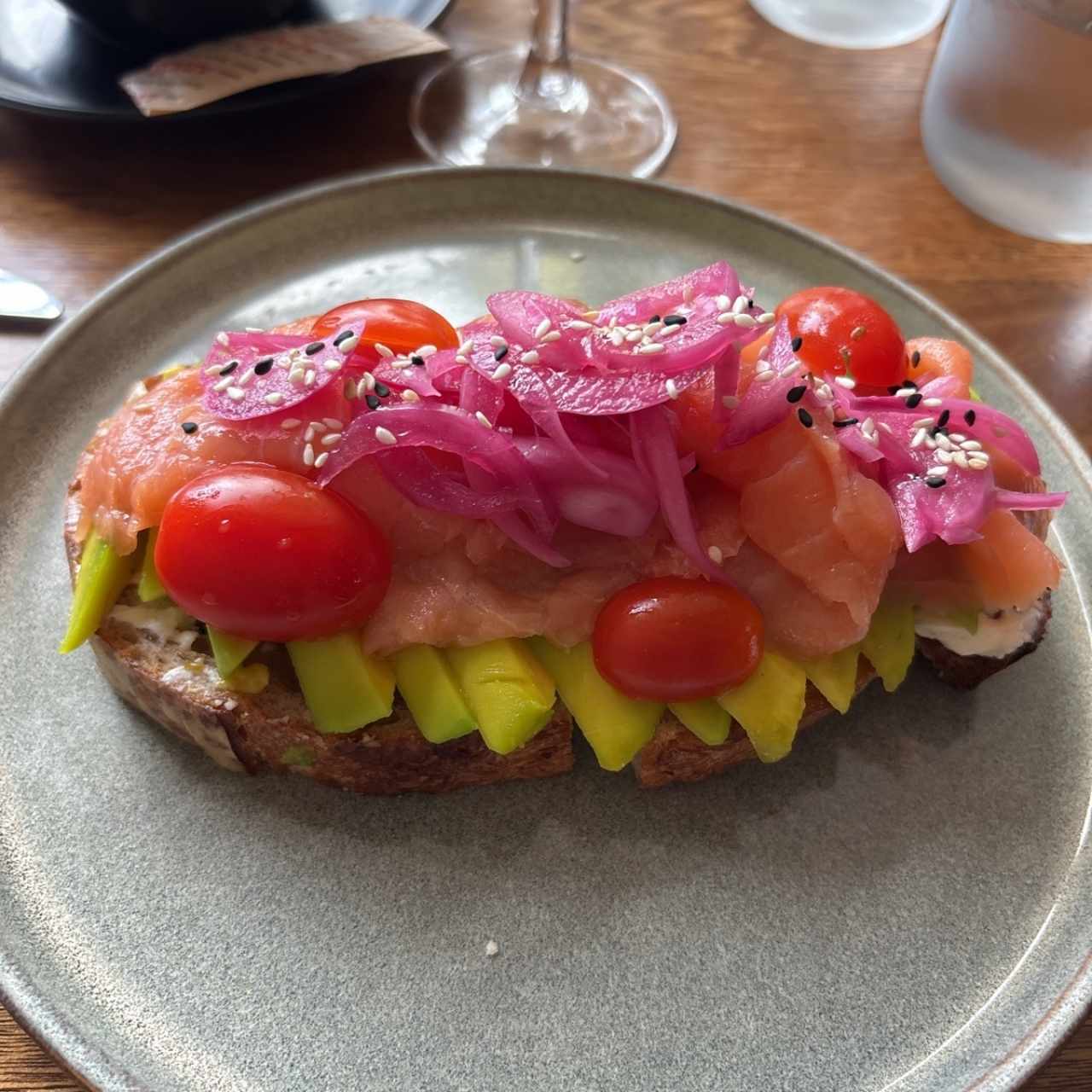 Salmon Tartine