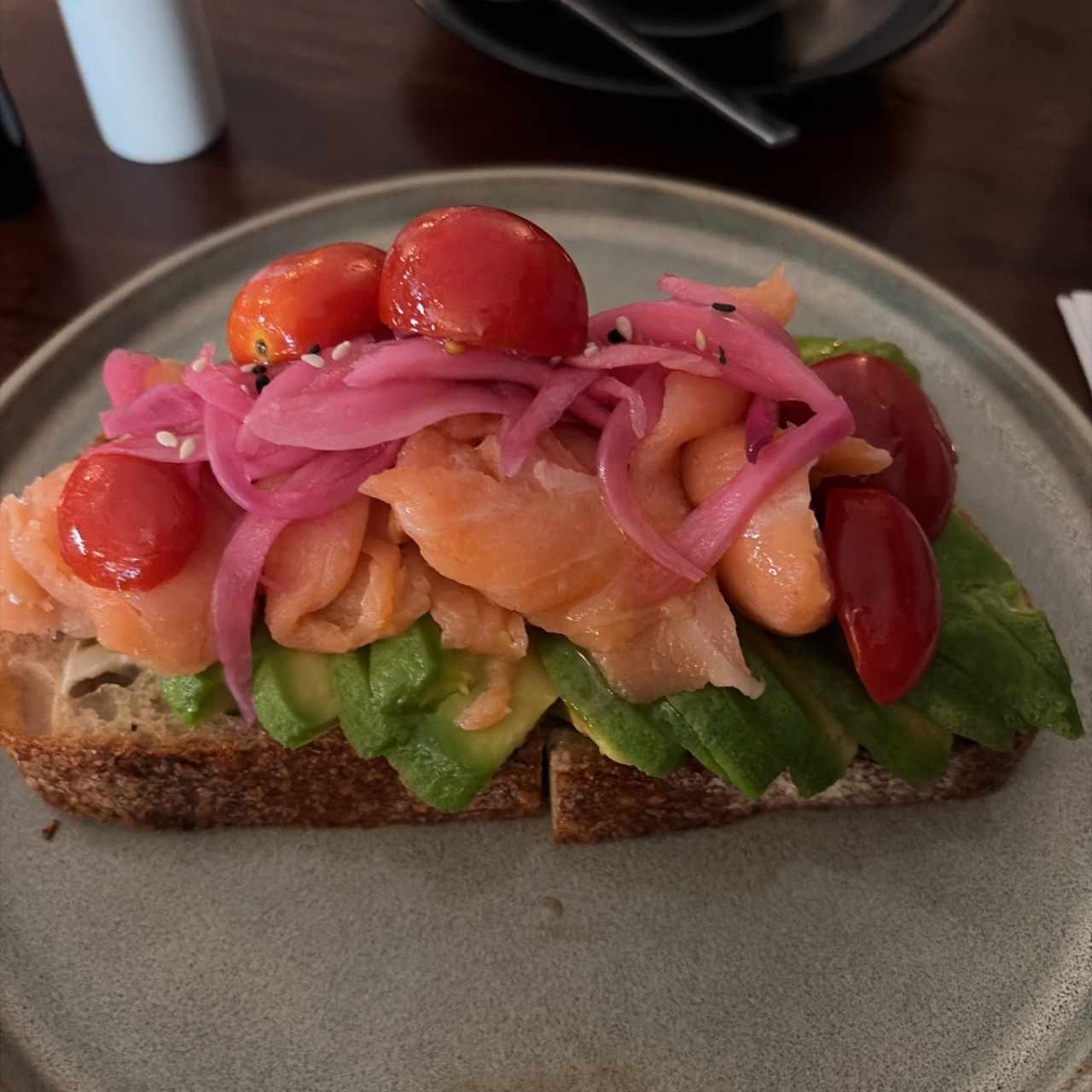 Salmon Tartine
