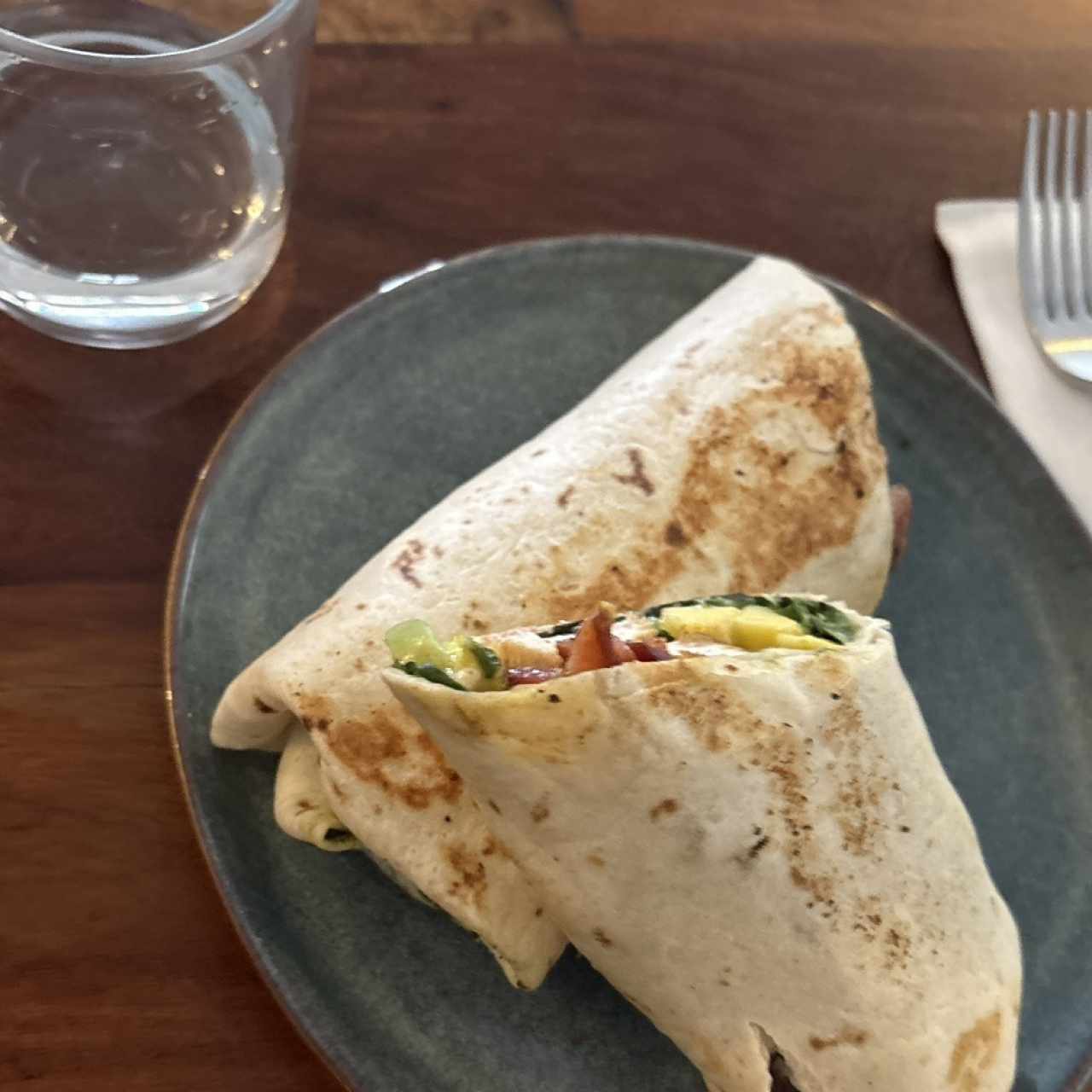 Pesto Pollo Wrap