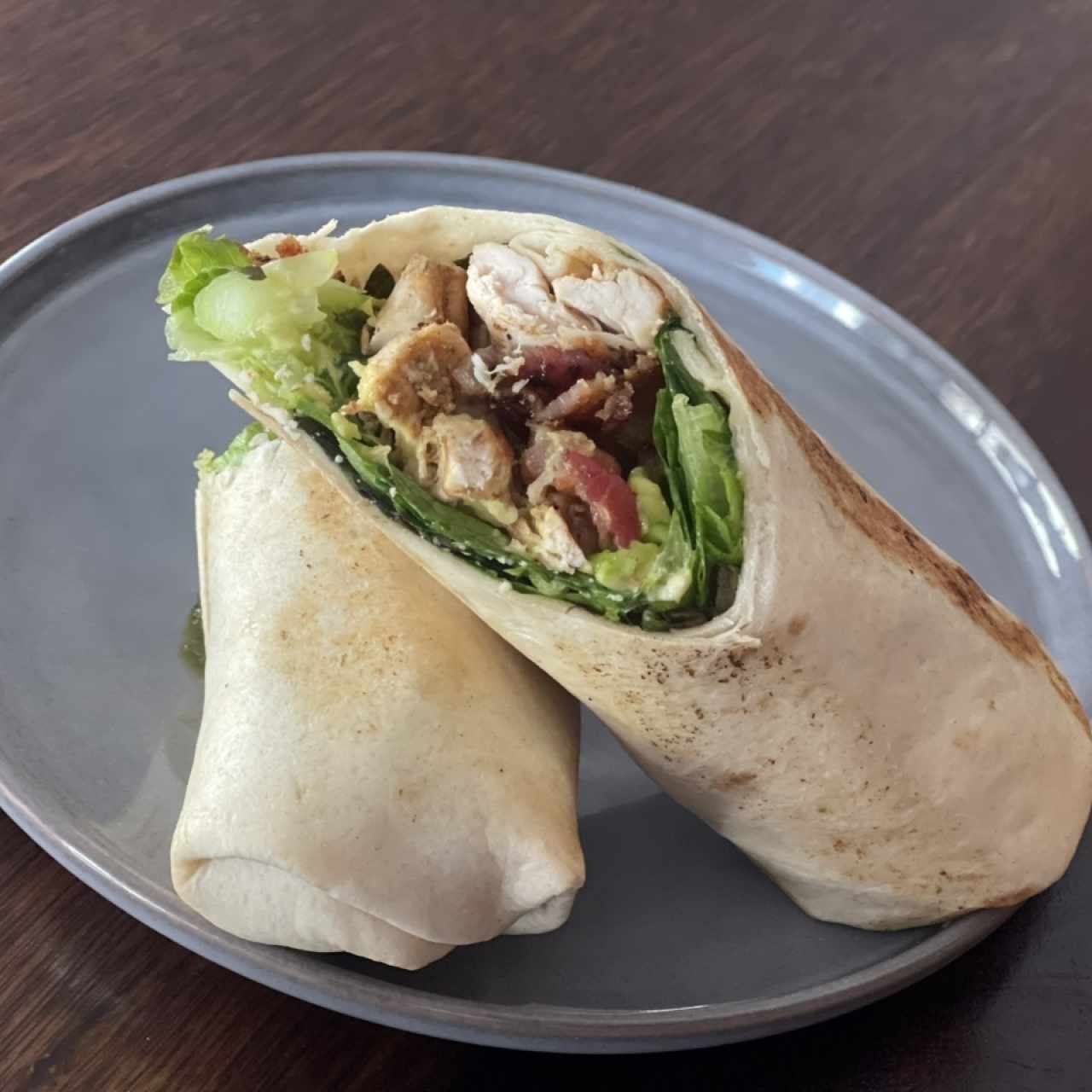 Pesto Pollo Wrap