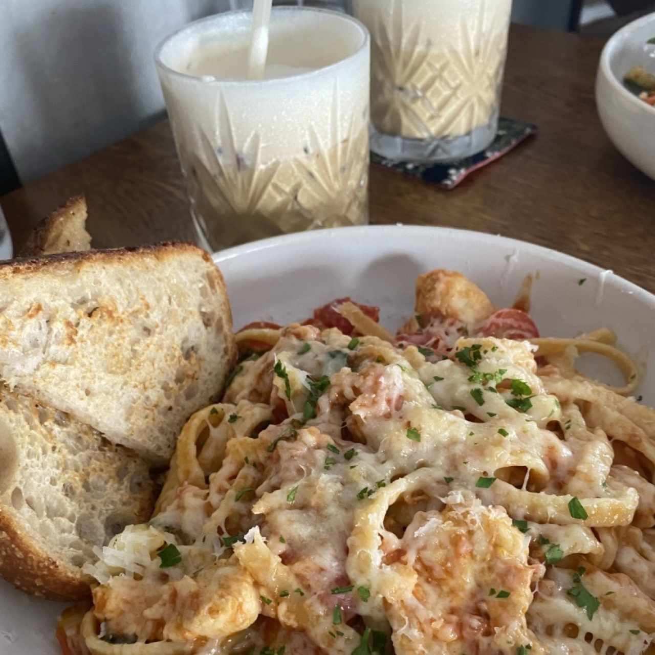 Cherry Tomato Chicken Pasta