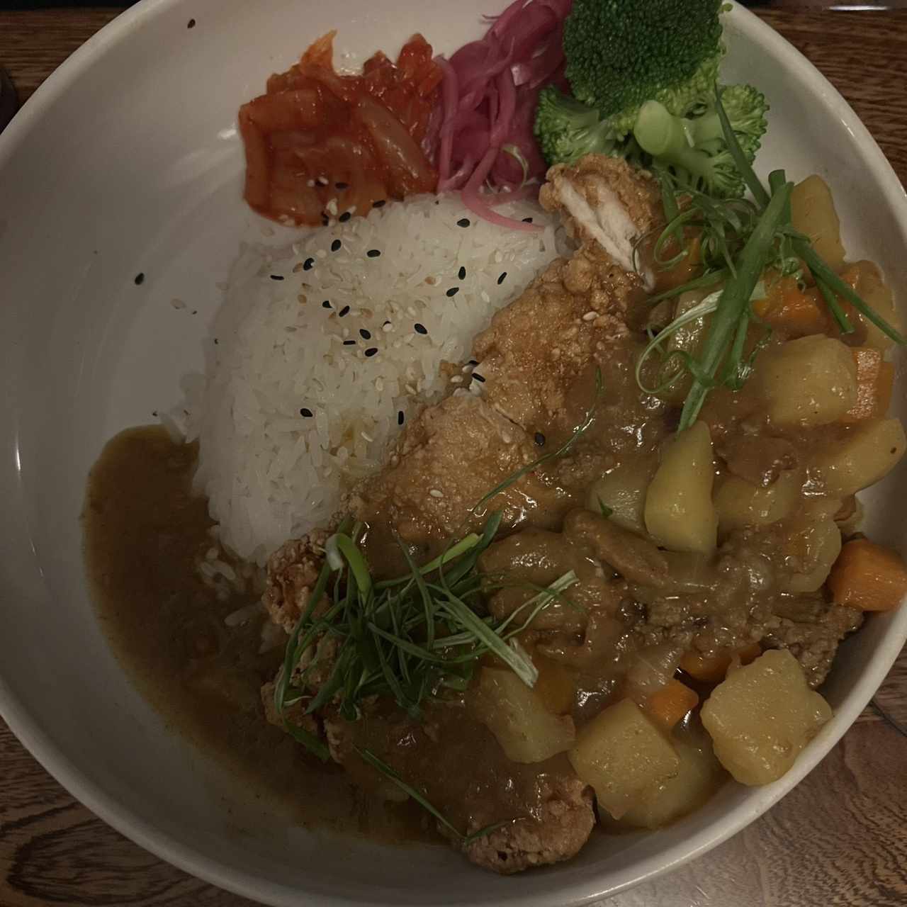 Pollo al curry