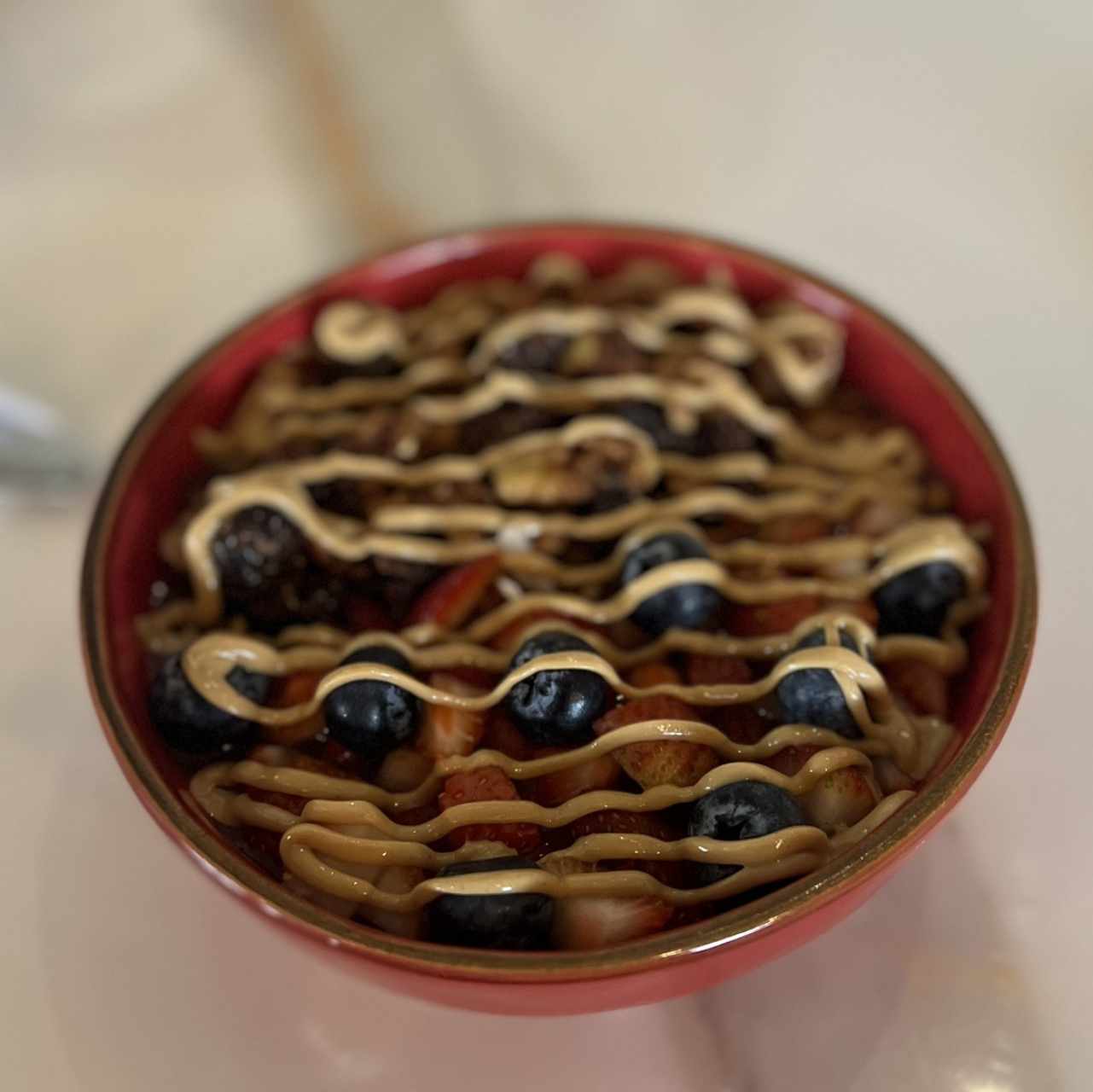 Chia bowl blueberries con fresa 