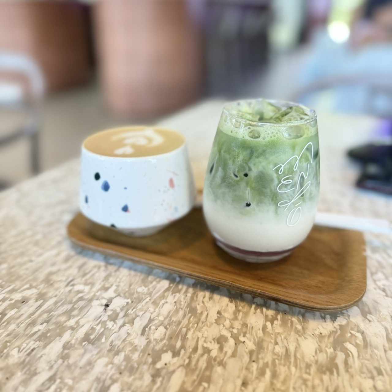 Capuccino- Matcha Ice 