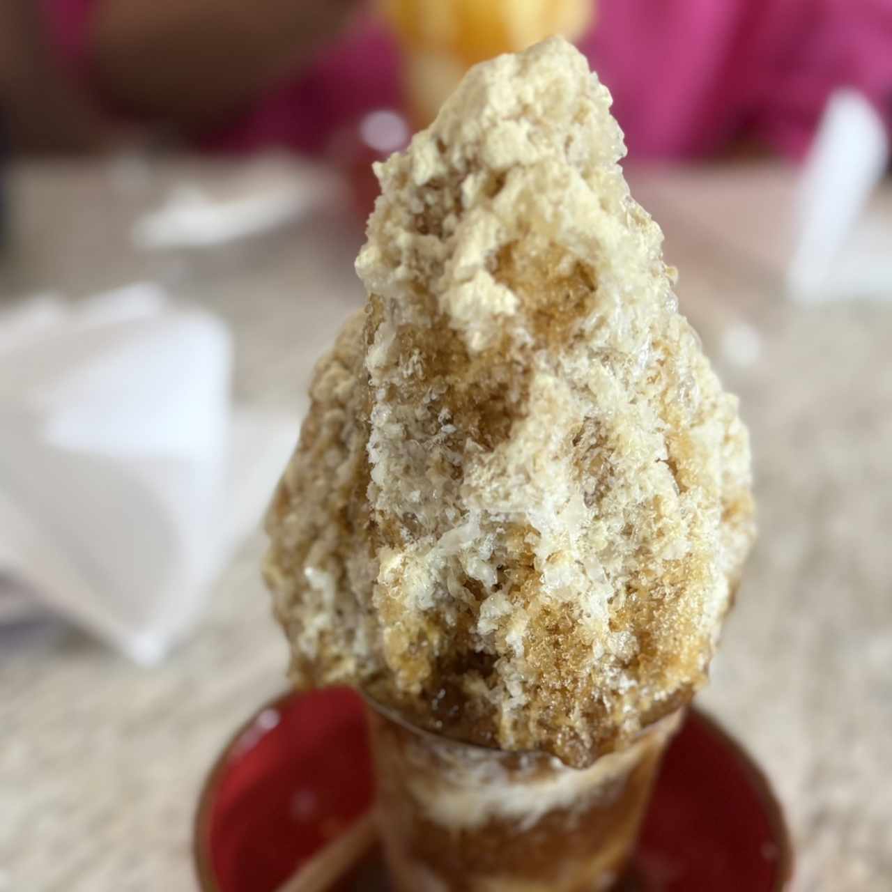 Raspado de cafe