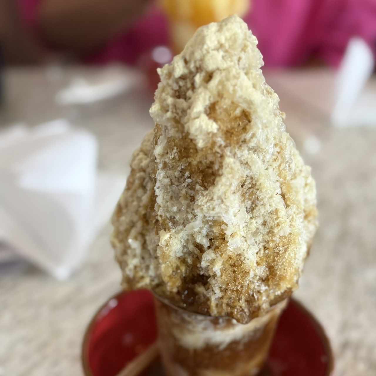 Raspado de cafe