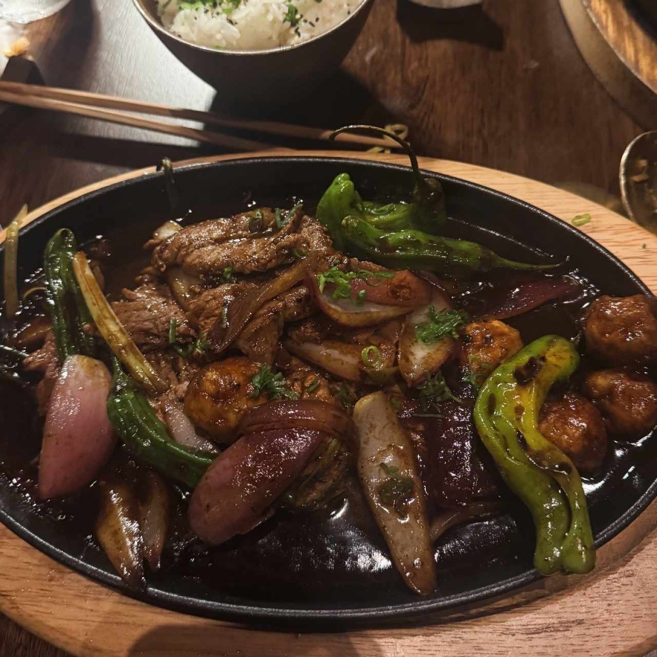 Lomo a la pimienta Mai Mai