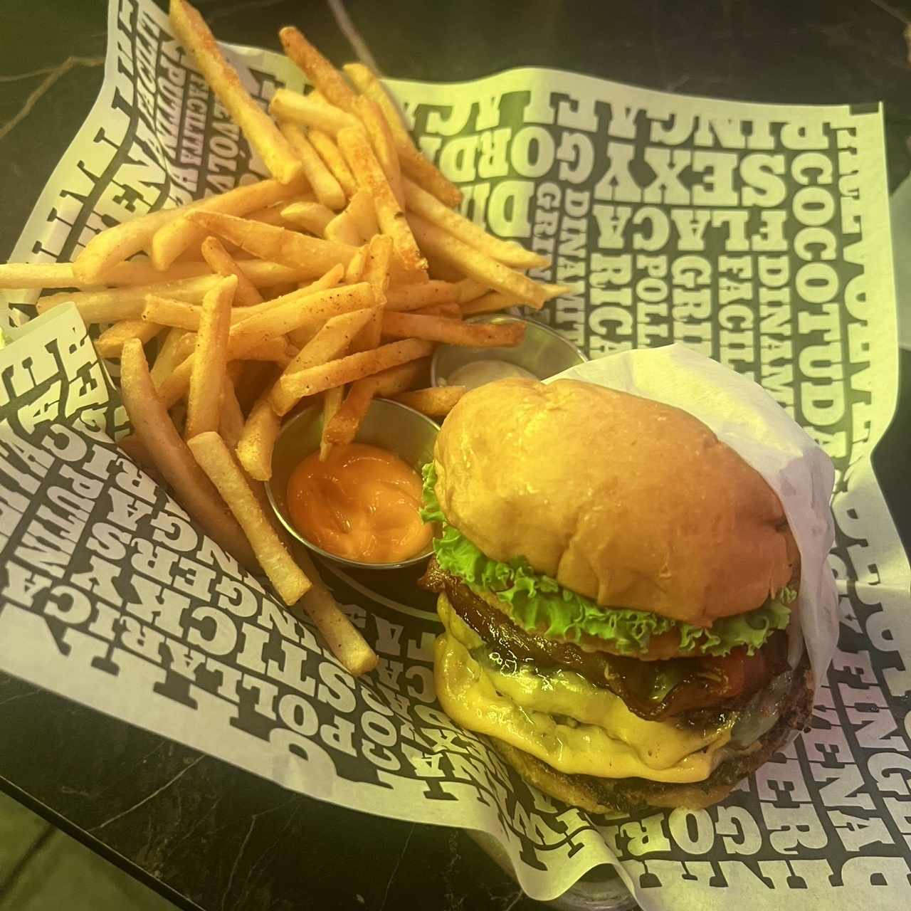 Hamburguesas - OH SEXY doble carne 