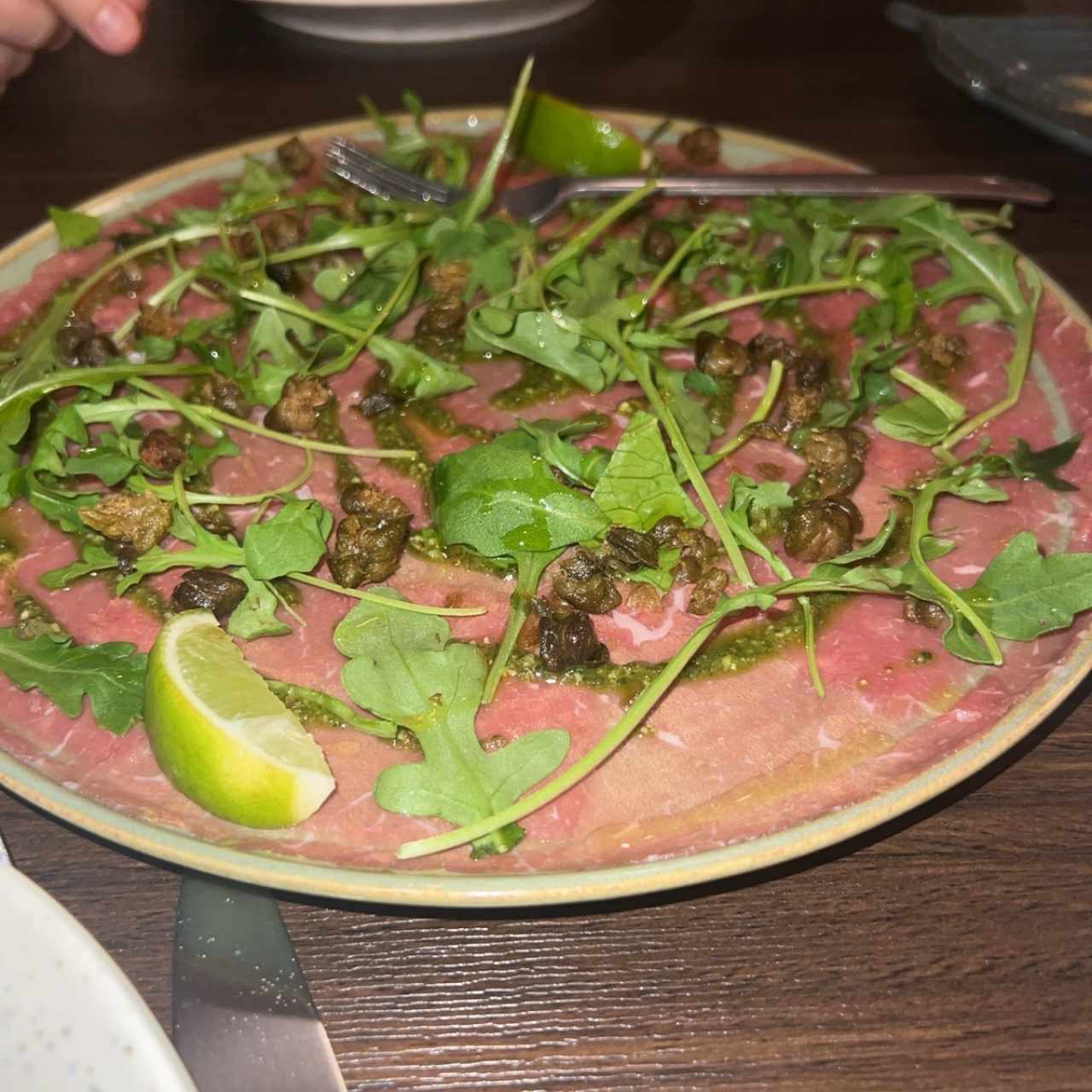 Carpaccio de Rib Eye