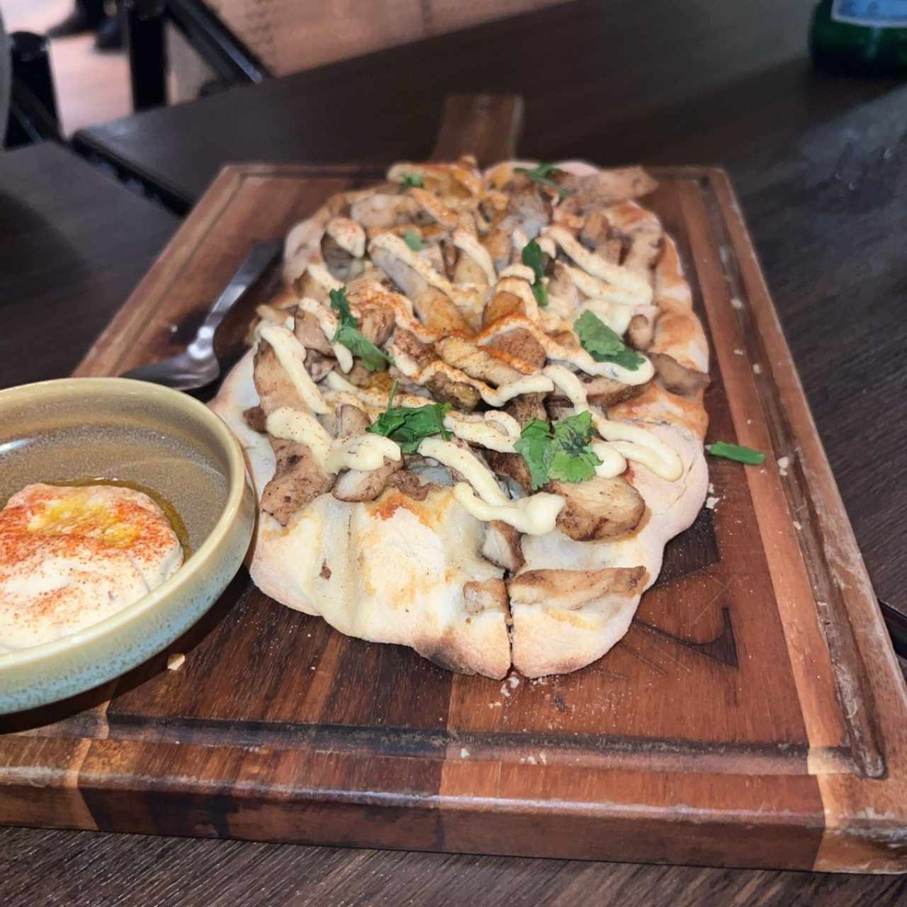 FLATBREADS - Chicken Shawarma