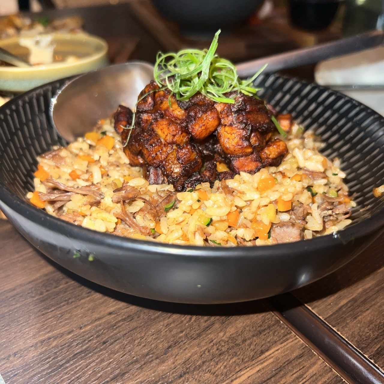 Brisket con arroz 