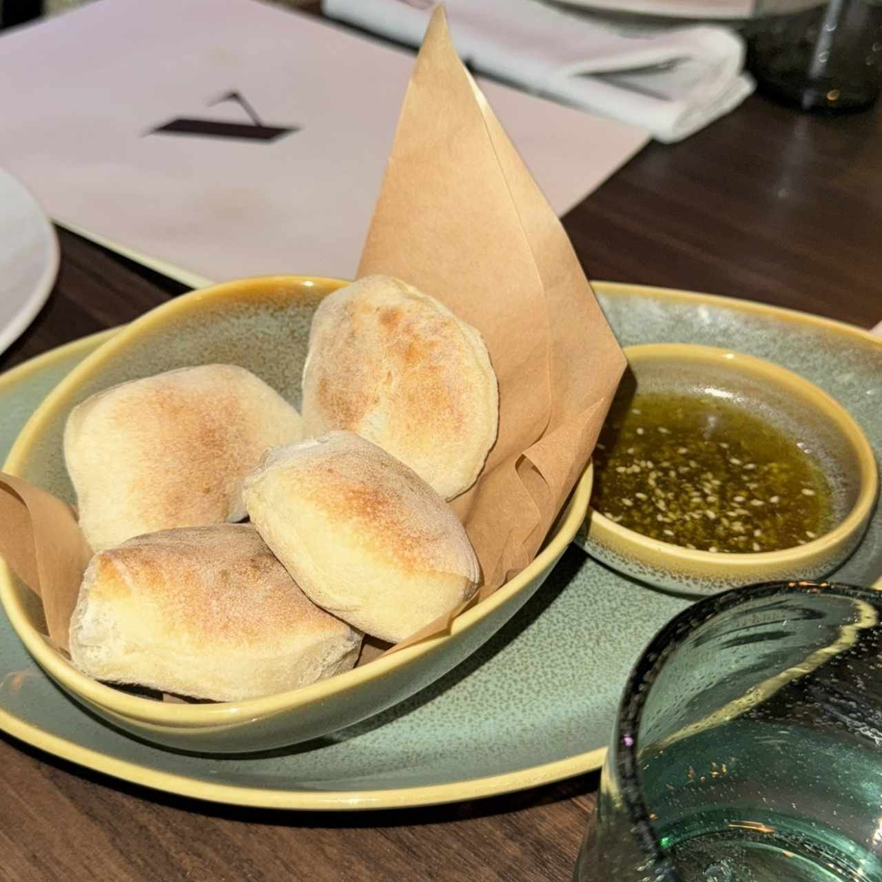 Pan de cortesía 
